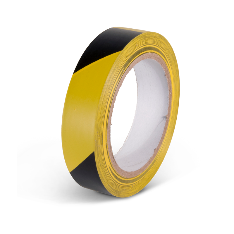Conformable Adhesive Hazard Stripe Marking Tape (54 ft)