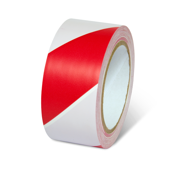 Conformable Adhesive Hazard Stripe Marking Tape (54 ft)