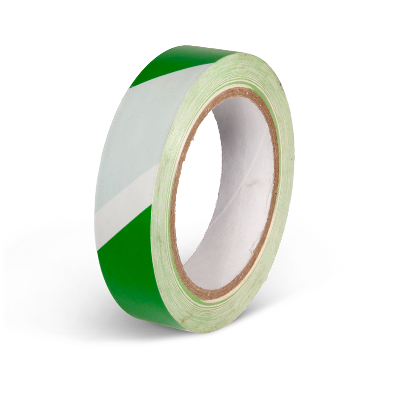 Conformable Adhesive Hazard Stripe Marking Tape (54 ft)