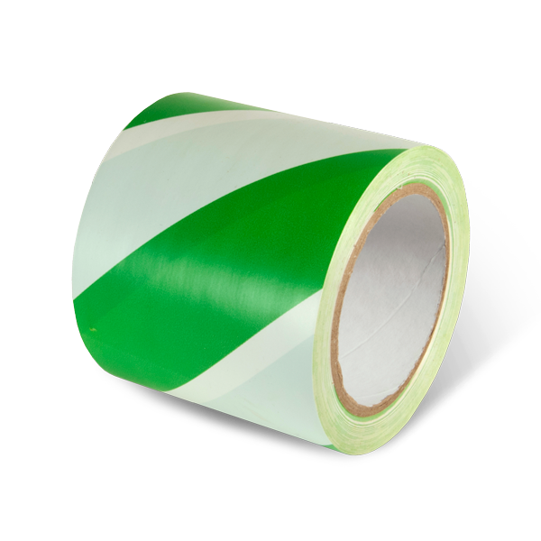 Conformable Adhesive Hazard Stripe Marking Tape (54 ft)