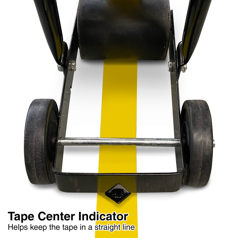WTD200 Solid Steel Warehouse Lane Self-Wound Marking Tape Applicator