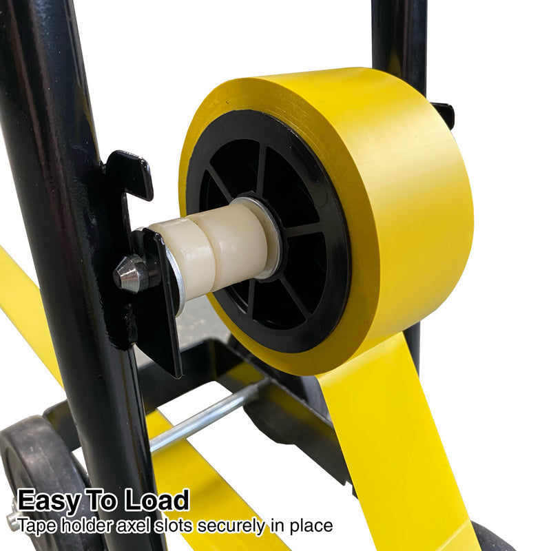 WTD200 Solid Steel Warehouse Lane Self-Wound Marking Tape Applicator