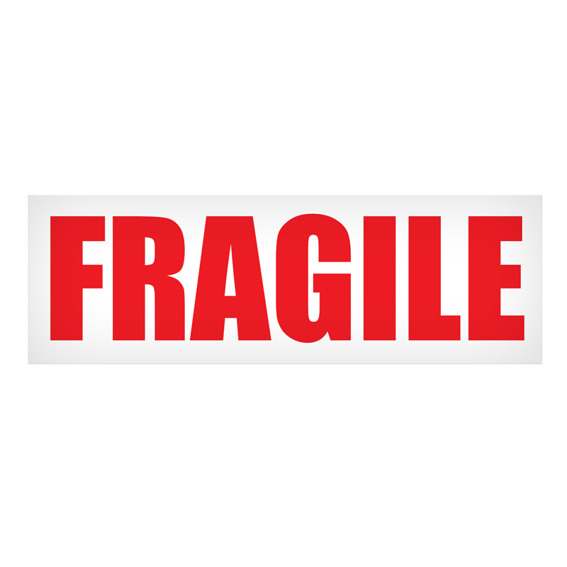 Specialty Shipping and Handling Adhesive Labels (500 /roll)