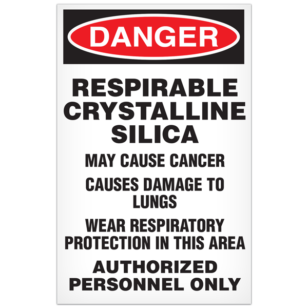 Paper Disposable Abatement Signs (100/pkg) 11 in x 17 in