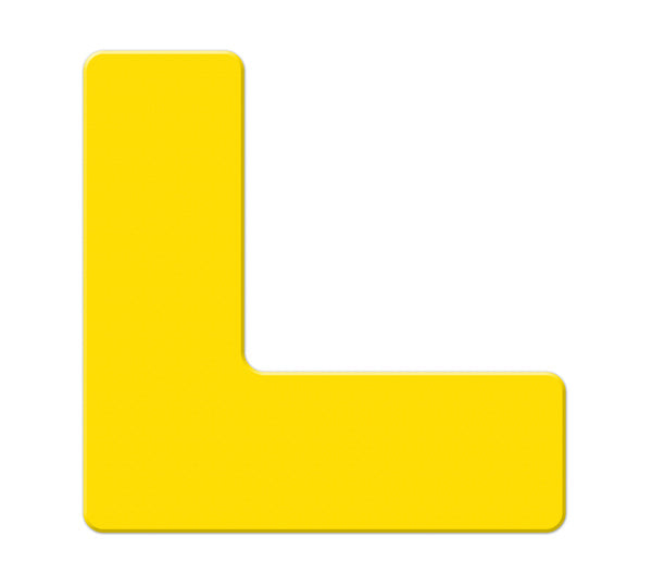 5S/Lean ArmorStripe™ Solid Color High Traffic Ultra-Durable Heavy Duty Adhesive Warehouse Floor and Position Markers (10 /pkg)