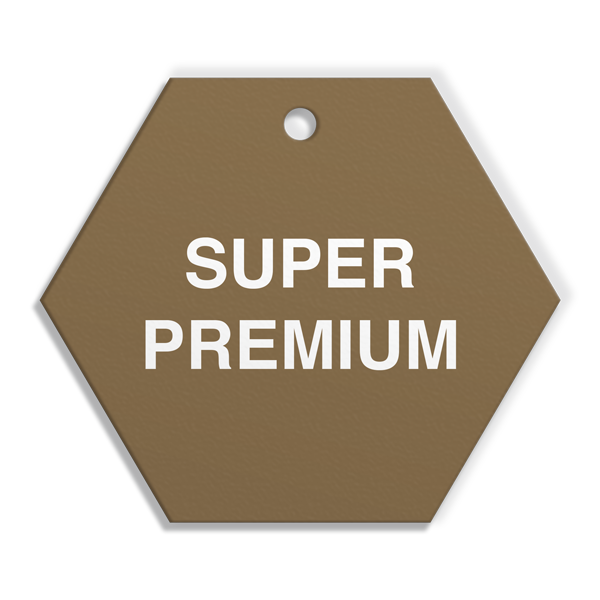 FT100 CPPI SUPER PREMIUM Fuel Identification Tags (2.56" Hexagon) 250 /pkg