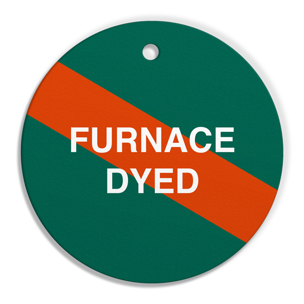 FT122 CPPI FURNACE DYED Fuel Identification Tags (2.56" Circle) 250 /pkg