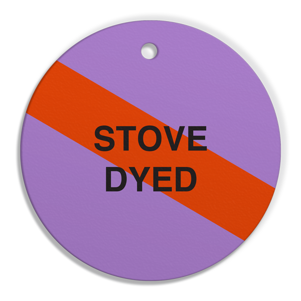 FT124 CPPI STOVE DYED Fuel Identification Tags (2.56" Circle) 250 /pkg