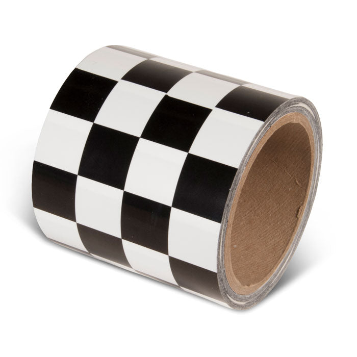 Laminated Adhesive Checkerboard Pattern Marking Tape (54 ft)