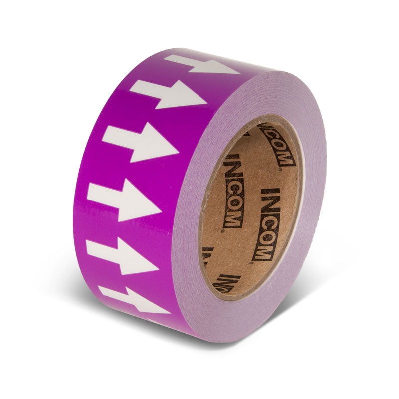 Pipe Marker Adhesive Directional Flow Arrows on a roll (108 ft)