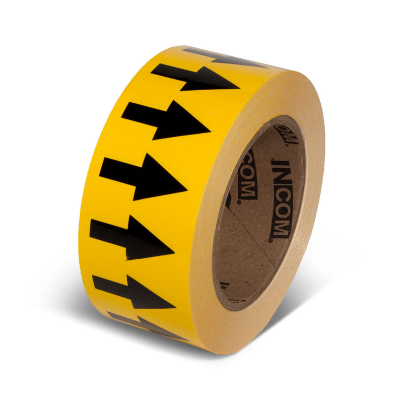 Pipe Marker Adhesive Directional Flow Arrows on a roll (108 ft)