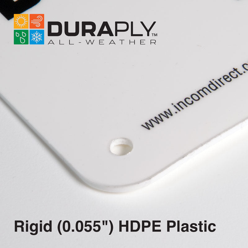 RECYCLE PLASTIC ONLY PrimeGuard® Safety Sign