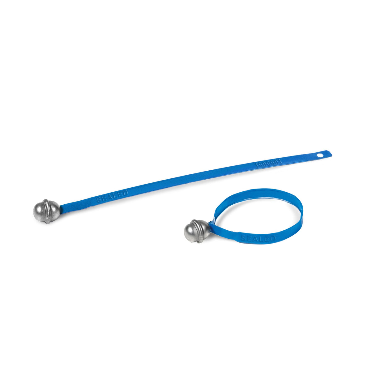 TS4500B Blue Tinplate Metal Tamper Evident Transport Trailer and Security Seals (1,000 /case)