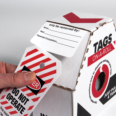 Tags-on-a-Roll